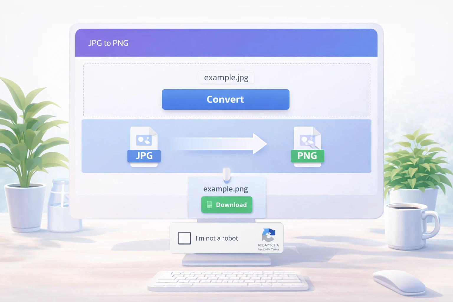 JPG to PNG Converter Online Free Tool