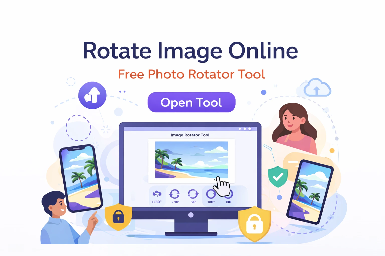 Rotate Image Online - Free Photo Rotator Tool